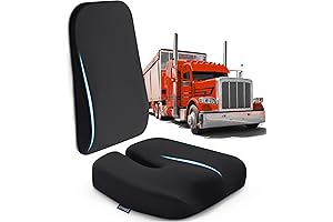 Elmara Truck Driver Seat Cushion & Back Support: Enhanced Comfort for Professional Drivers