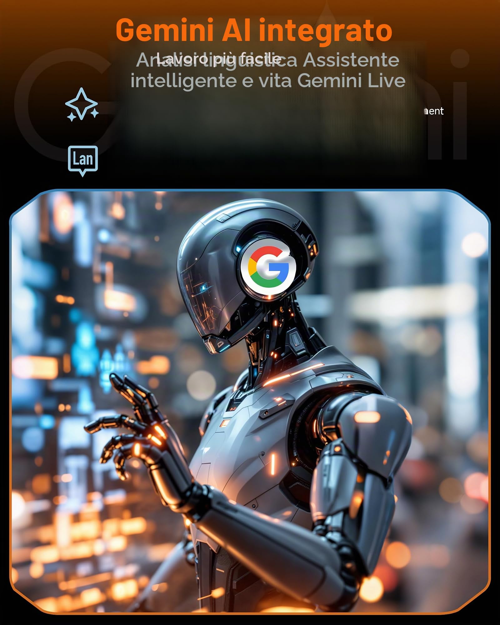 RUGONE Xever 7 Pro Cellulare, 5G con Batteria Sostituibile (2×5550mAh) AI Telefono 64MP Visione Notturna + Termocamera 24GB+512GB/SD-2TB, Android 15 Rugged Smartphone 6.67" 120Hz AMOLED, E-SIM Nero