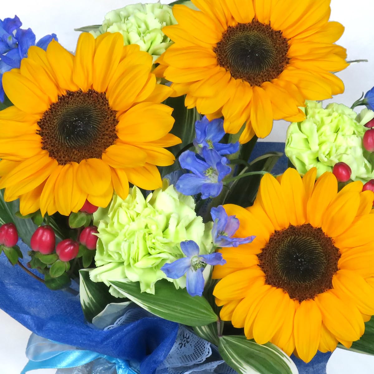 【増量♡】ひまわり 生花 Amazon｜ひまわり10本の花束 母の日・お誕生日お祝 記念日などに