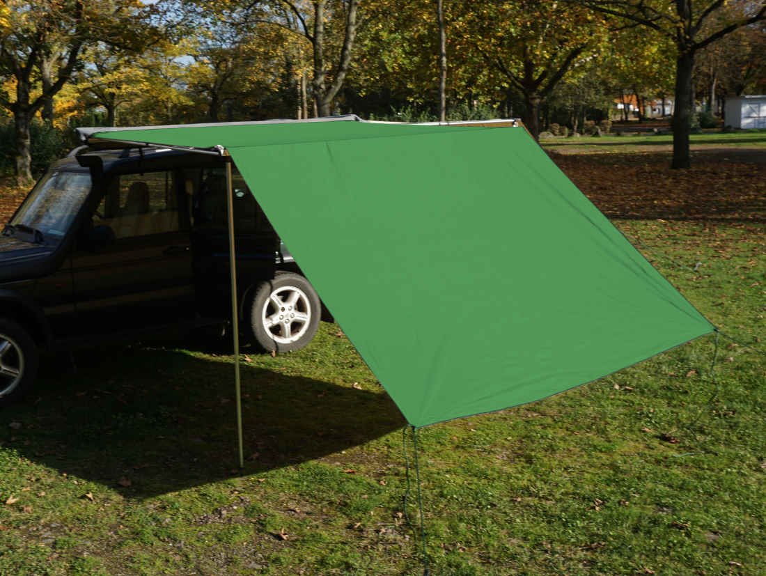 Prime Tech Tarp-Erweiterung für Fahrzeug-Markise 200 cm, grün