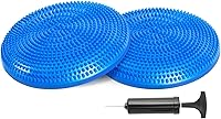 Primasole Balance Disc Wobble Cushion with Air Pump - 2 Pack for Core Training, Balance Workouts & Posture Correction
