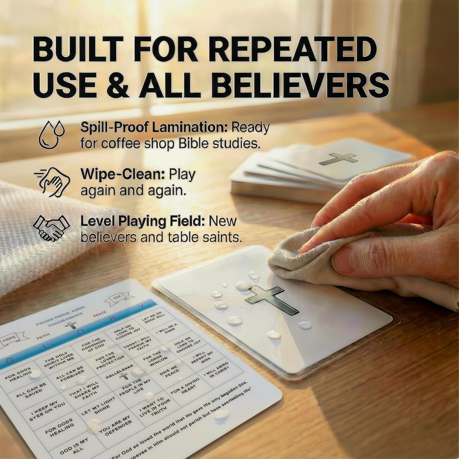 Christian Game – A Fun and Faith-Filled Game for Youth, and Adults | Ideal for Sunday School, Bible Study, VBS, or Church Gatherings | Celebrate Jesus and Fellowship Together | Bible Games 75Player - Image 4