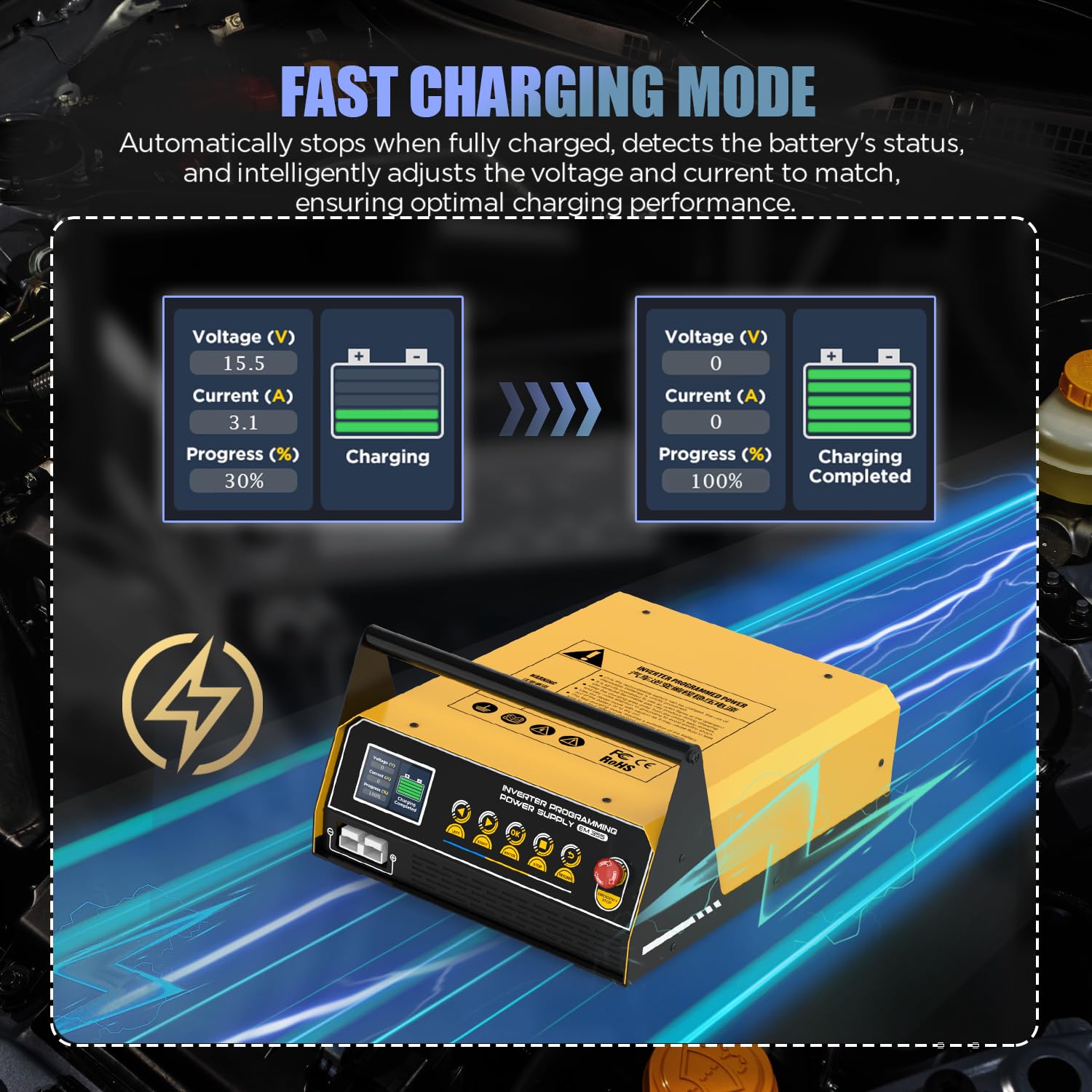 Fuente de alimentación de reprogramación flash EM355