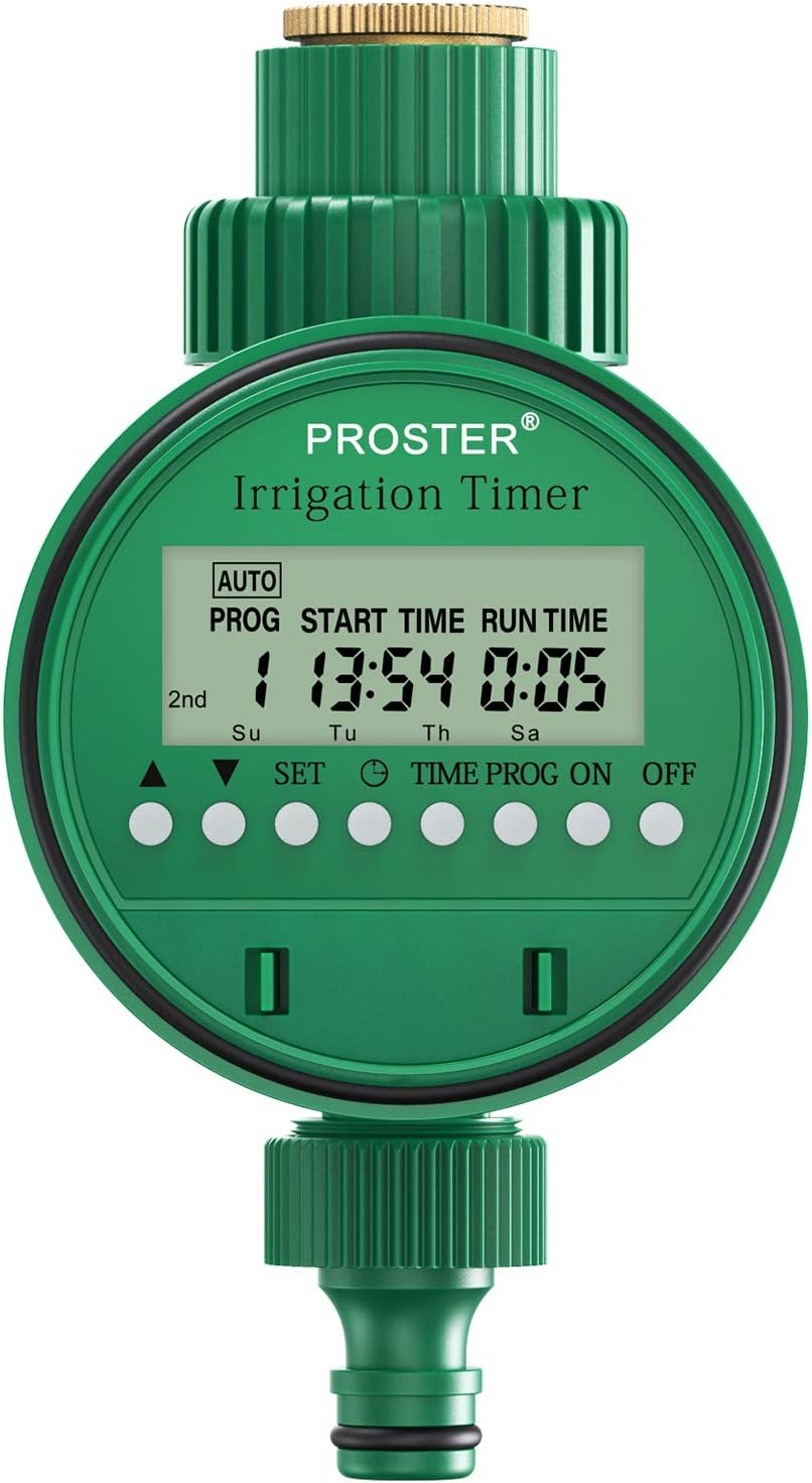Proster Water Timer 3/4" 19mm Thread automatic Irrigation Timer with