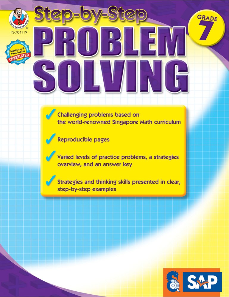 Math Step-By-Step Problem Solving, Grade 7 : Singapore Asian Publishers ...