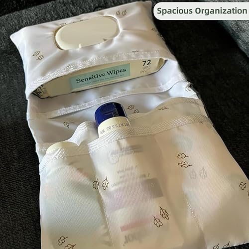 Miniatura 5 de Organizador plegable para pañales para bebé, bolsa de pañales pequeña impermeable de viaje, bolsas organizadoras para cochecito, regalo esencial