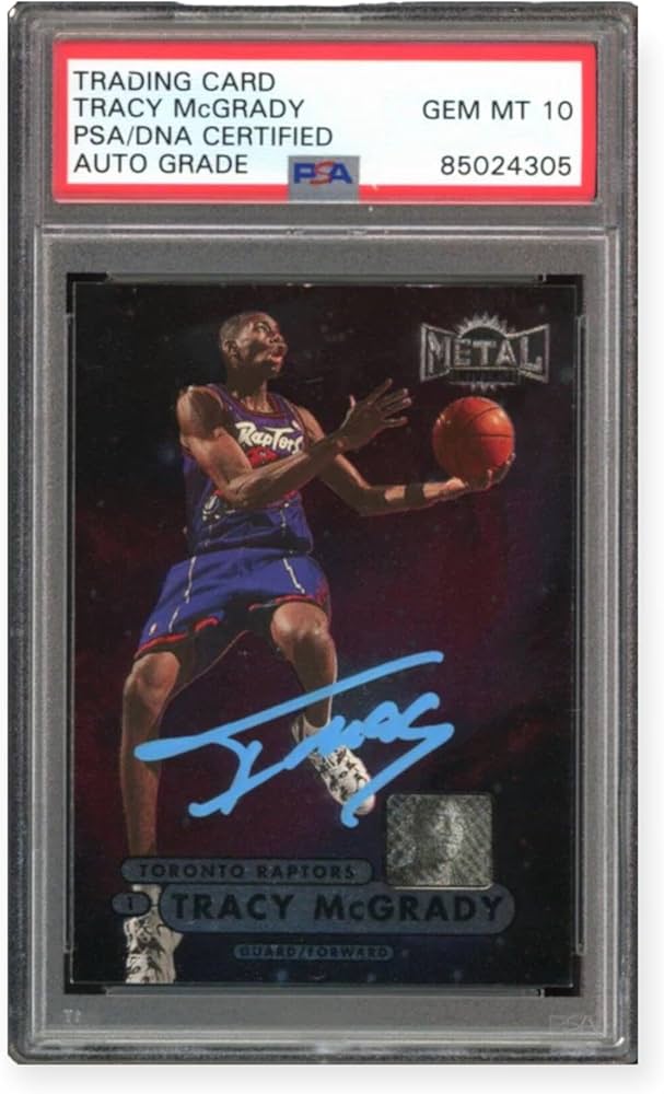 【PSA10】1997 l Universe Tracy McGrady PSA10】1997 Metal Universe Tracy McGrady