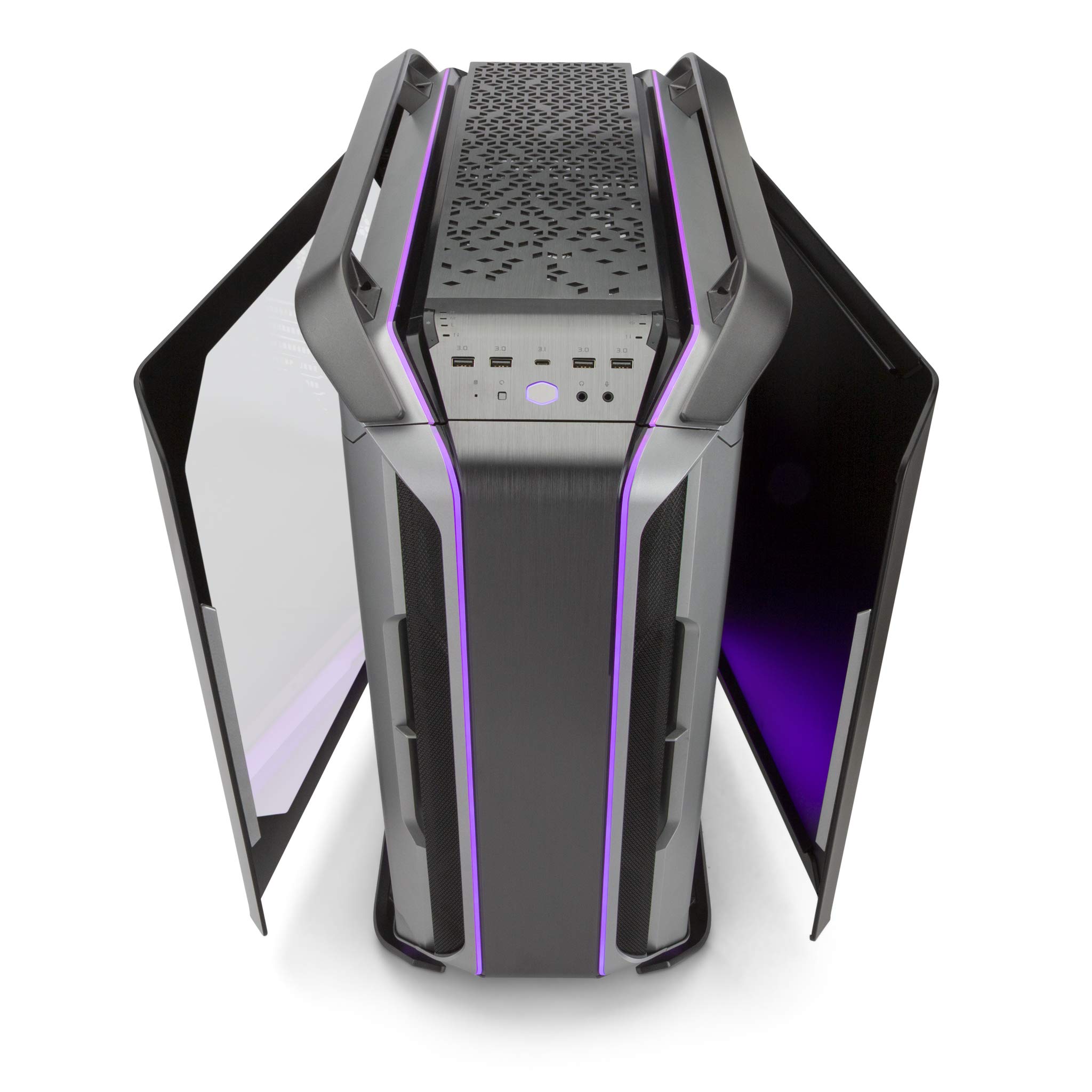 Cooler Master COSMOS C700M - Case ARGB in Alluminio con Doppio Panello Laterale in Vetro Temperato Curvato, Struttura Ultra Modulare con Eccezionale Spazio Hardware - Full Tower