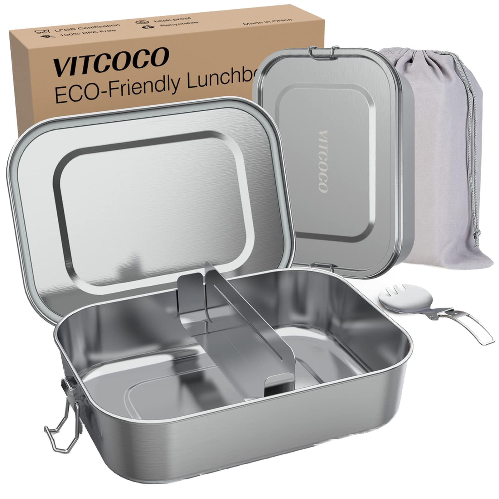 Boite à Bento Anti-fuite En Acier Inoxydable Avec Tunisia