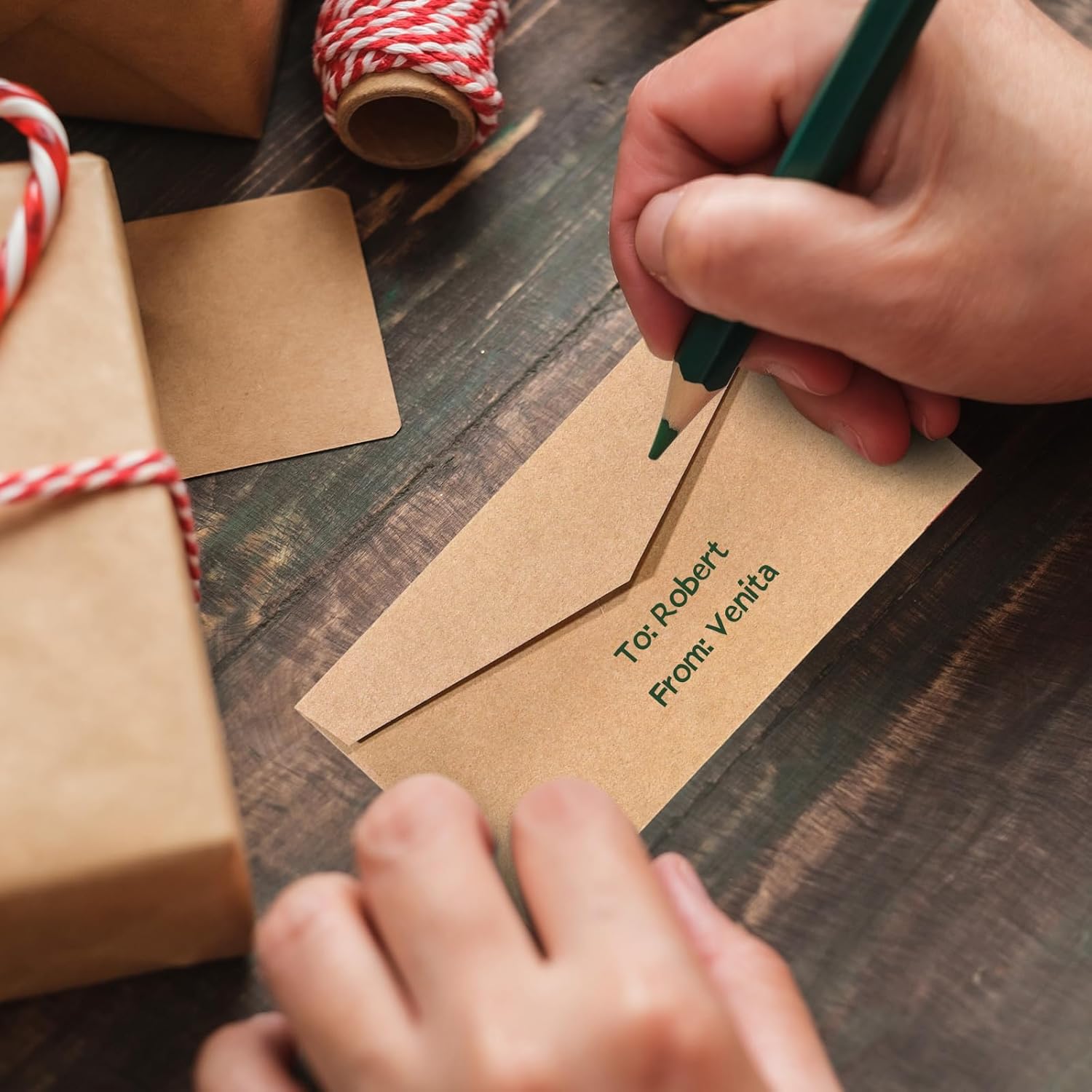 Tenceur 200 Pcs Christmas Money Gift Envelopes Bulk Christmas Cash Envelopes Holiday Snowman Xmas Tree Money Card Holders for Gift Currency Bonus Coin, 2.87 x 6.5 Inch(Classic)