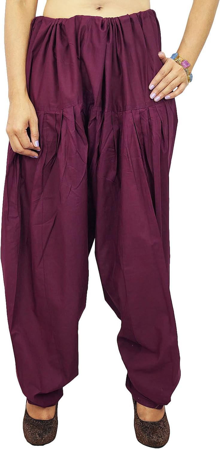 Cotton Salwar Bottom Wear Ethnic Adjustable Indian Women Clothing