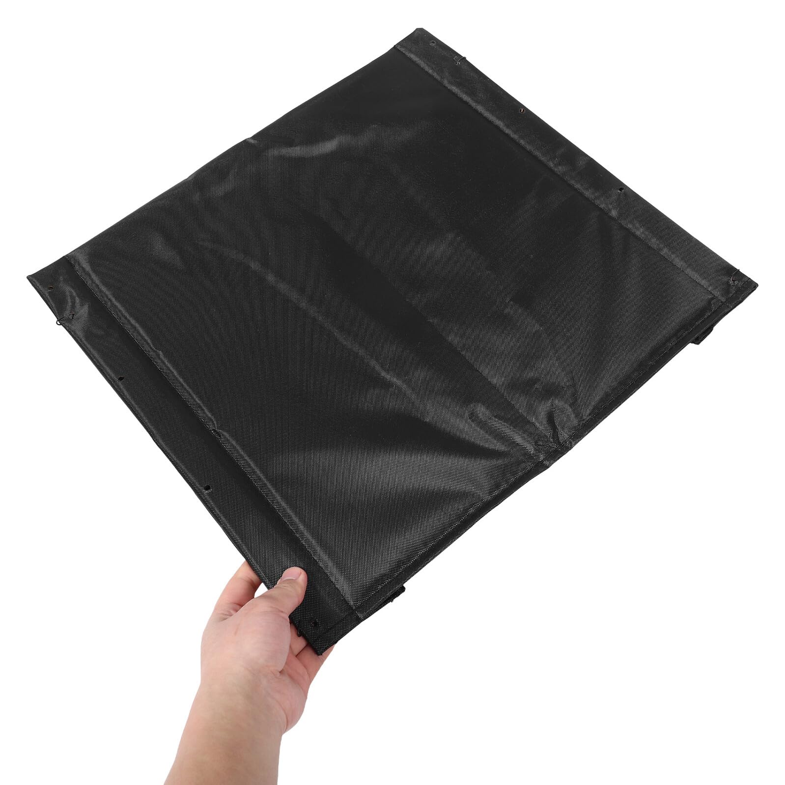 Hemobllo Cojín para Sillas de Ruedas 3 Piezas de Tela Oxford Negra, Asiento Antideslizante Transpirable y Resistente al Desgaste, Almohadilla Cómoda Lavable para Uso en Hogar y Hospital