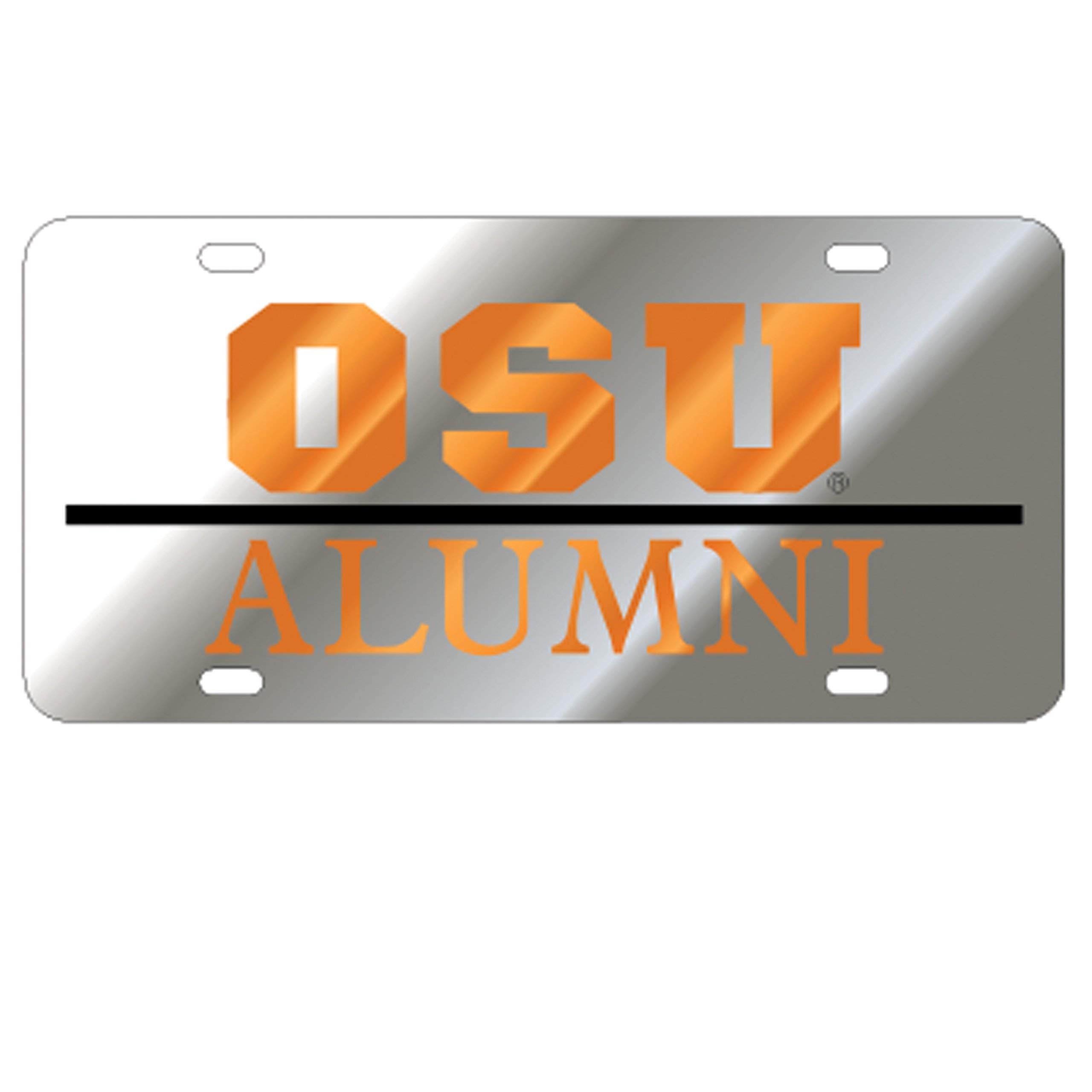 Craftique Oklahoma State TAG (LASER SIL/ORG OSU ALUMNI (21591))