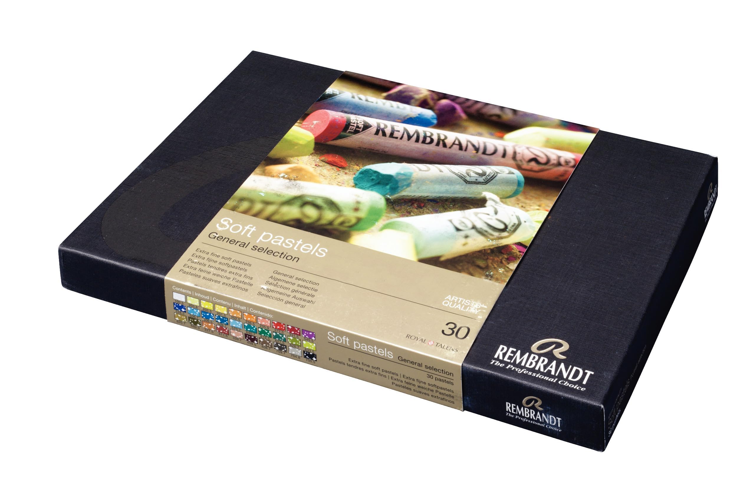 Amazon.com: Rembrandt Soft Pastel Set, 30 Pieces