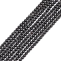 Vista 46 de GEM-Inside - Cuentas sueltas de ágata india natural de 0.157 pulgadas (0.157 in) con cuentas redondas de cristal energético para hacer joyas, 15