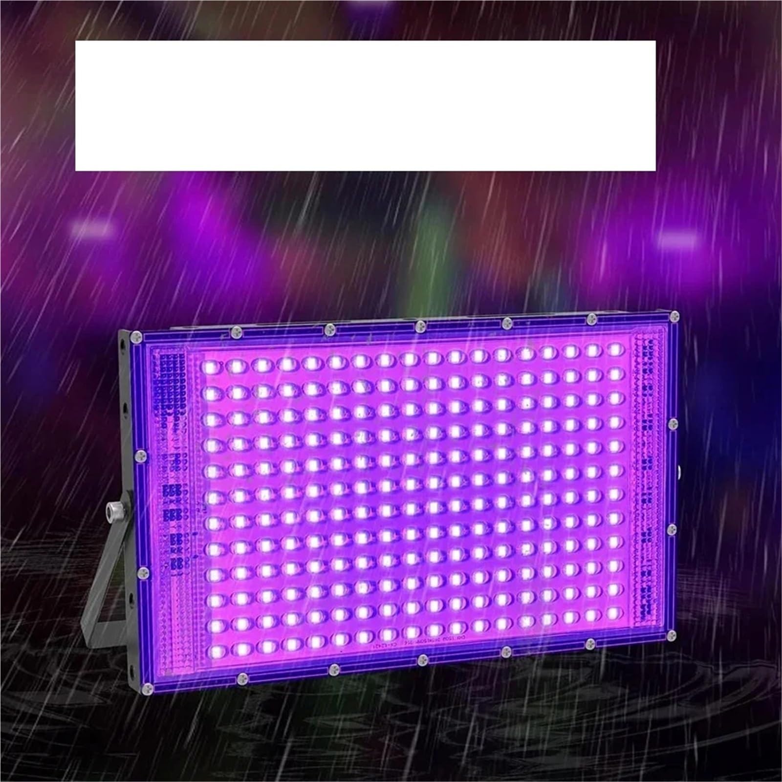 100W 300W UV Schwarzlicht Flutlicht mit Wasserdichten Neon Glow Ultraviolettlampen(300W)