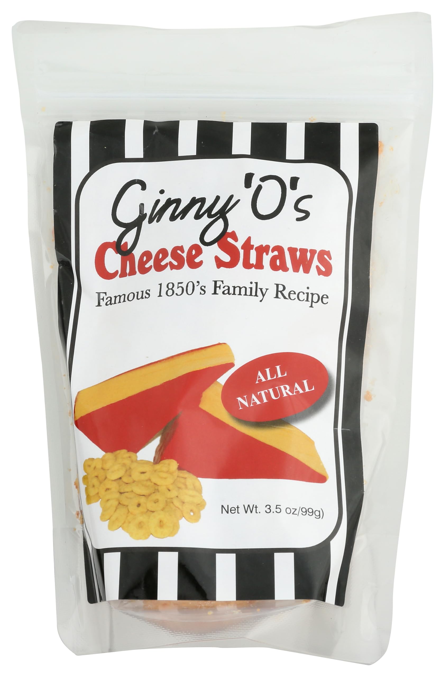 Ginny O Cheese Straws, 3.5 Oz