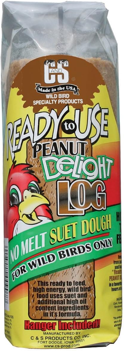 C & S Products #08907 16 OZ Ready-to-Use Peanut Log