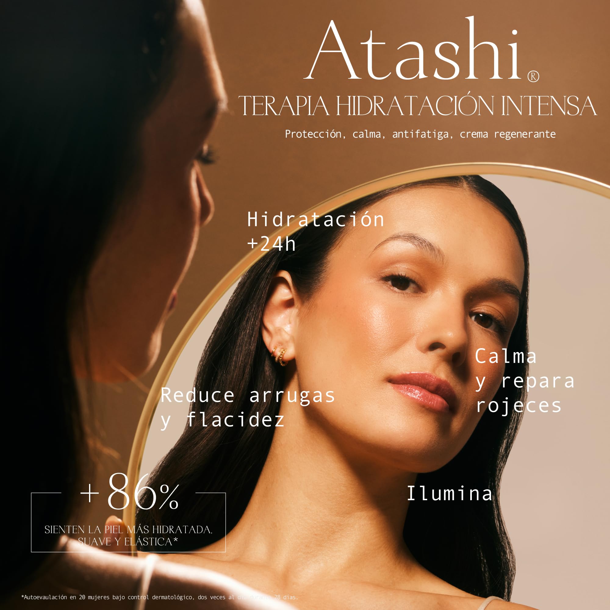 Atashi Cofre Ritual Hidratación y Firmeza con Edelweiss para el Rostro | Incluye Terapia de Hidratación Intensa y Terapia Lifting para una piel más firme, elástica e hidratada