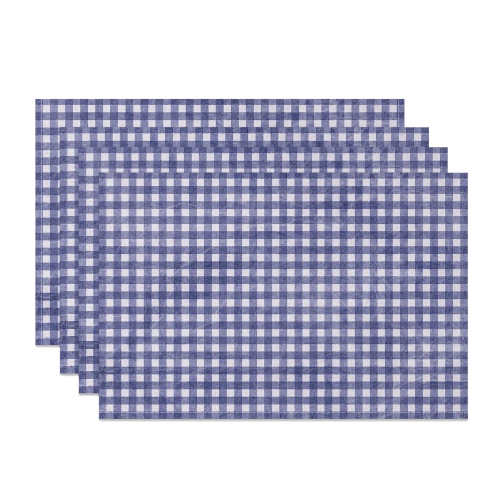 Tapis de table manger à carreaux lavables pour grands dîners de famille et repas quotidiens