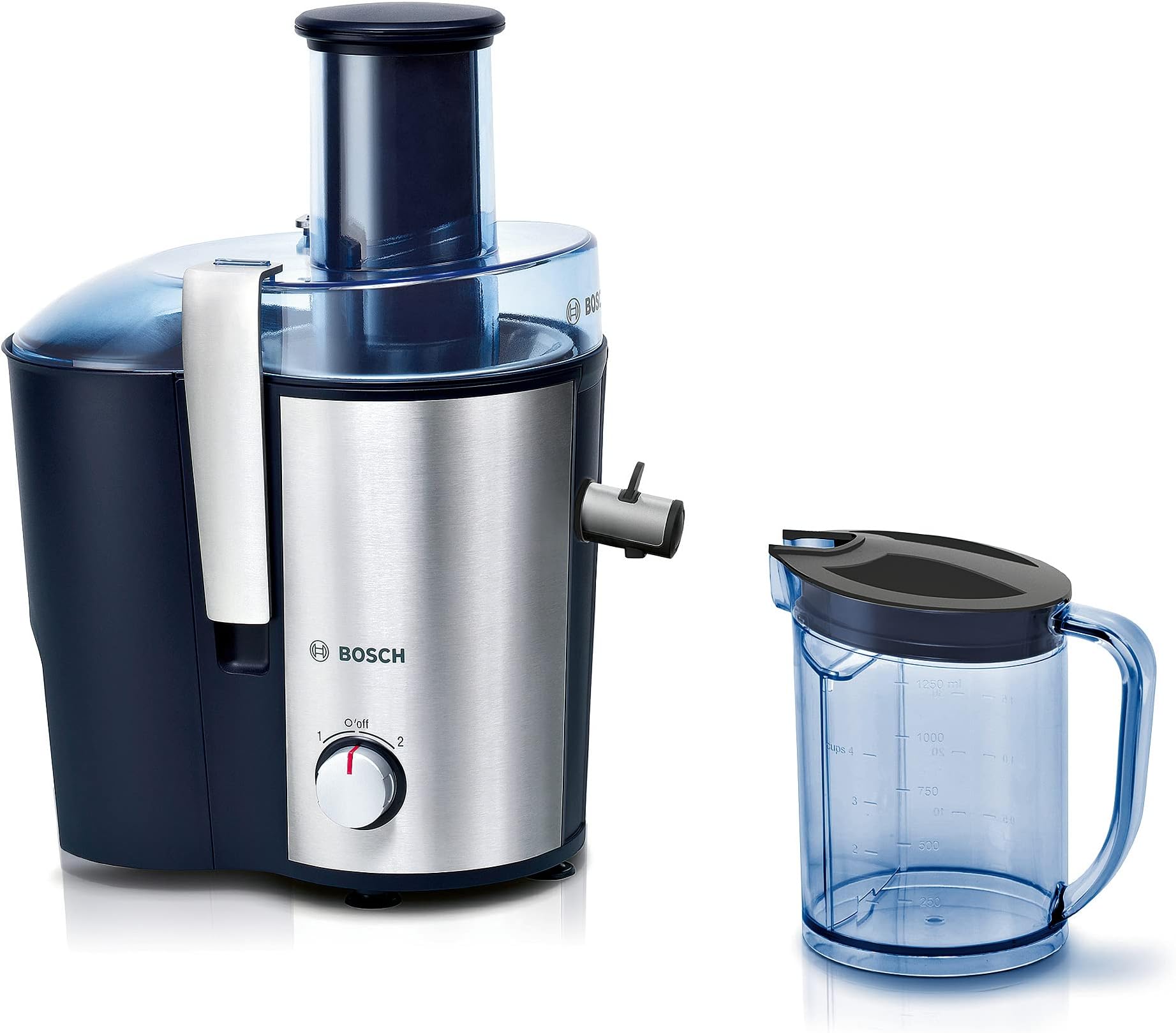 Bosch Stainless Steel Centrifugal Juice Extractor,Silver - MES3500