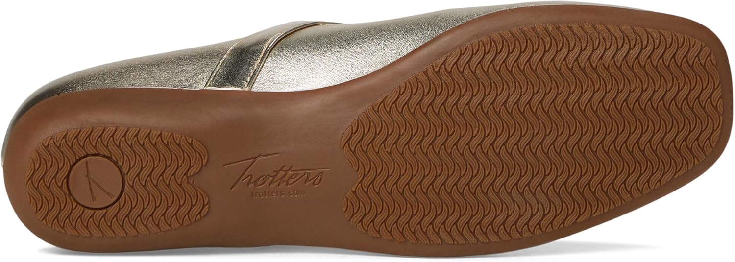 Trotters Women's Sugar Flat Champagne 10.0N