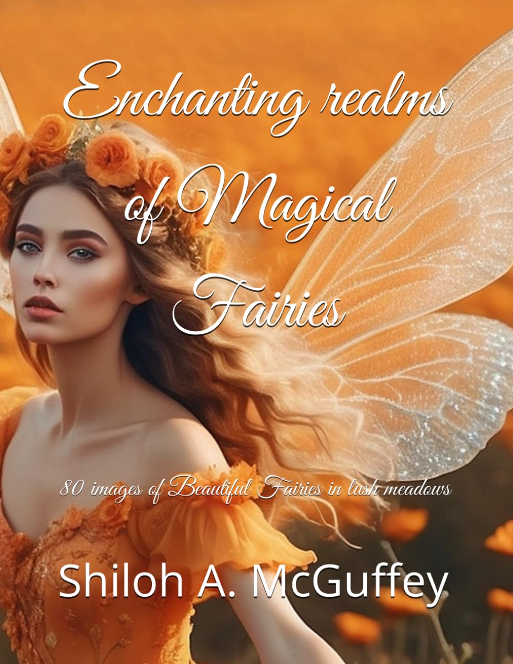 Enchanting realms of Magical Fairies: 50 images Beautiful Fairies in meadows