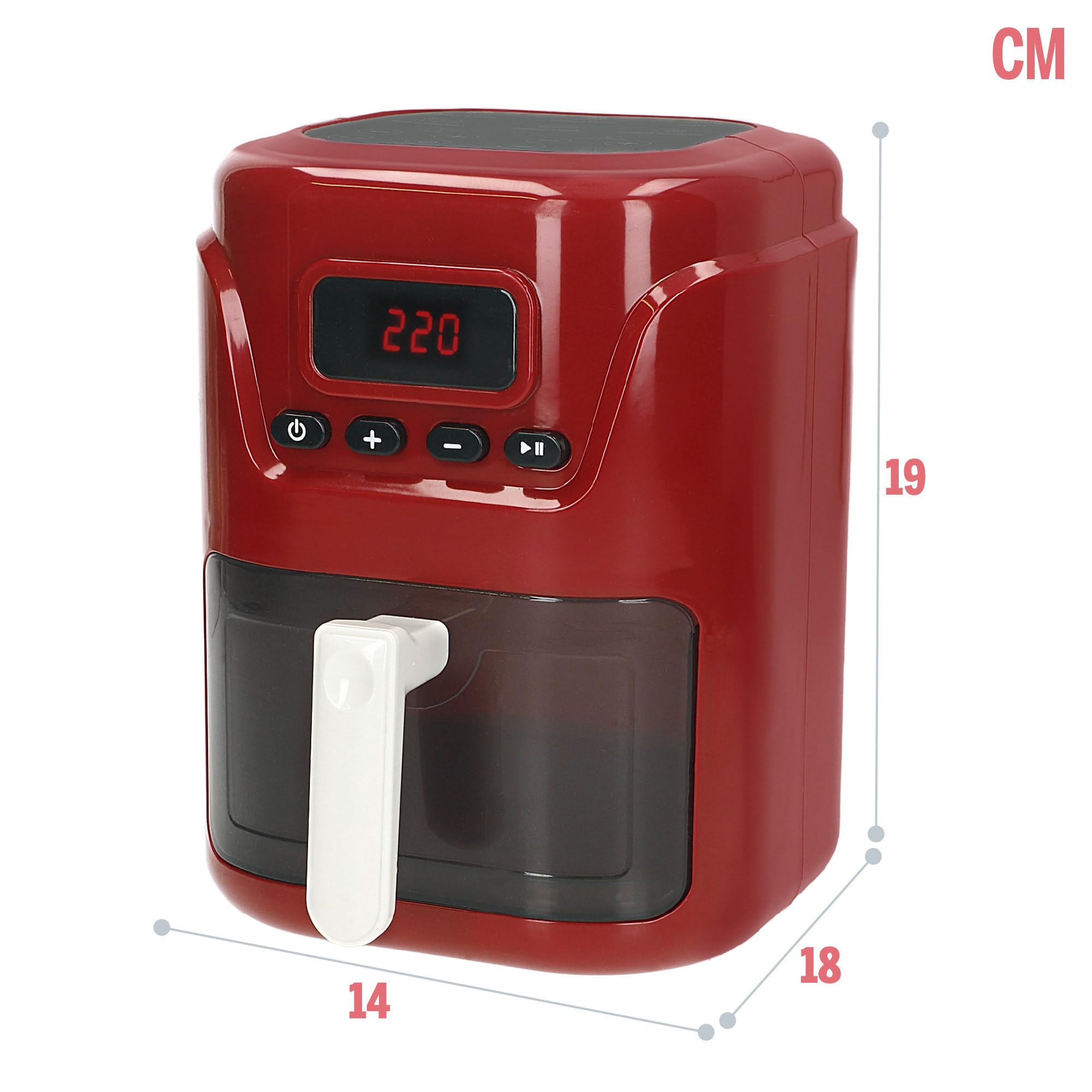 ColorBaby My Home Friggitrice ad aria per giocattolo, luce e suono, include accessori, giocattoli simbolici, set da cucina, giochi per ragazzi e ragazze, regali per bambini, a partire da 24 mesi