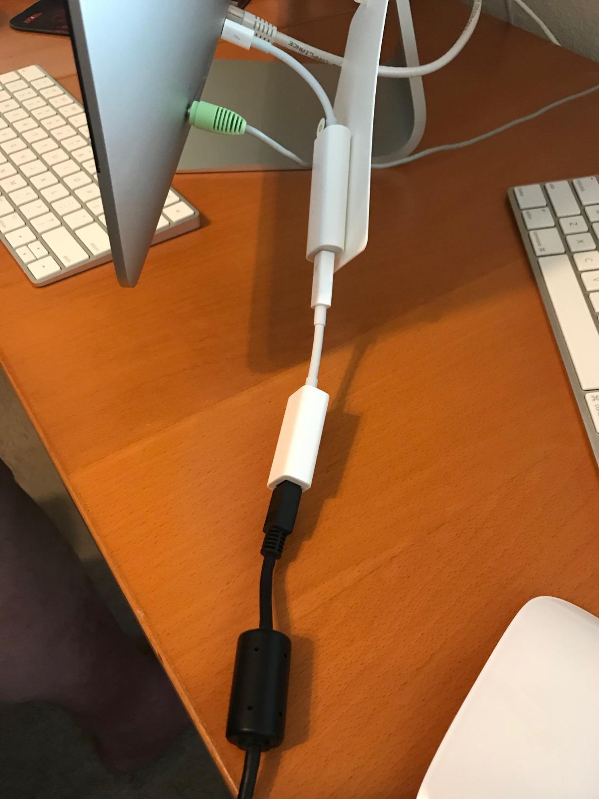 For 2018 and newer iMacs, ADDITIONAL ADAPTER REQUIRED to connect to FireWire devices