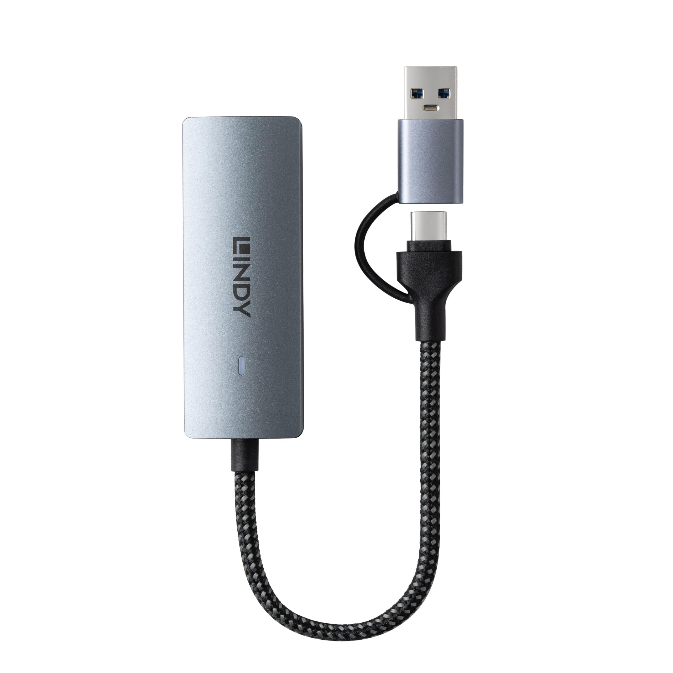 Lindy - Convertitore USB 3.2 Gen 1 a Ethernet 5G