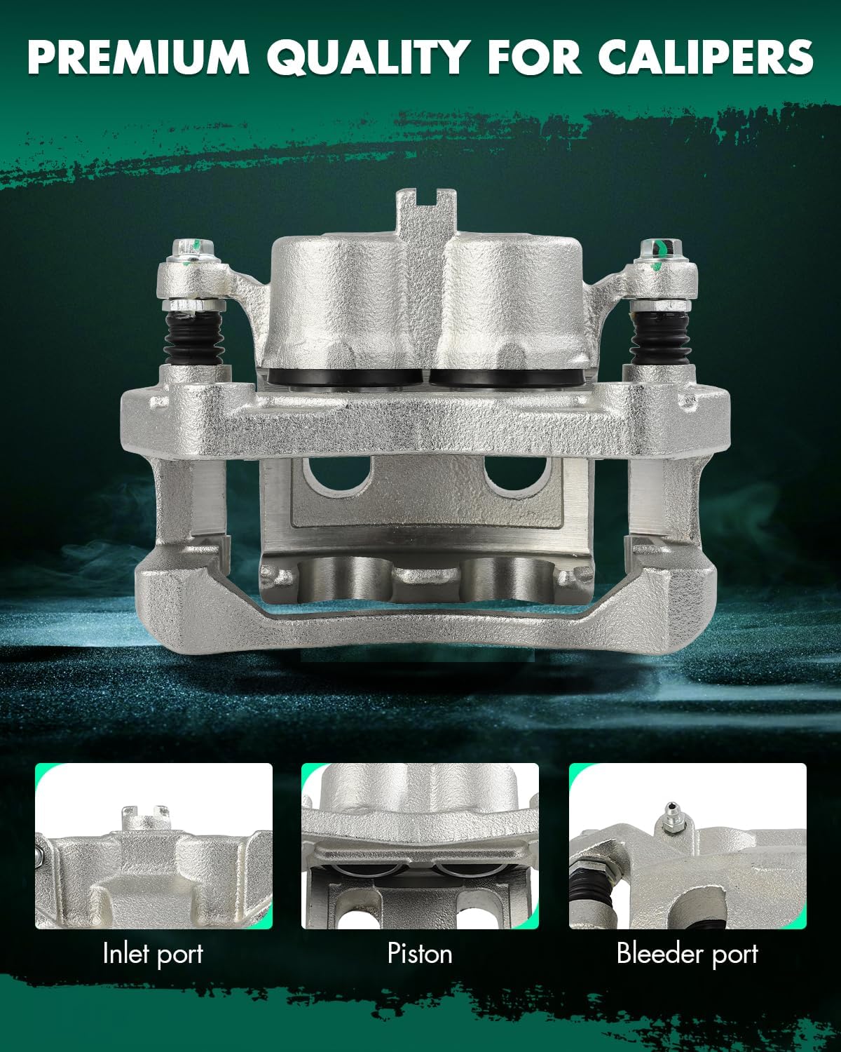 SCITOO 19B7100 19B7101 Front Left & Right Disc Brake Calipers Assembly w/Bracket For INFINITI For JX35/For QX60,For Nissan For Murano/For Pathfinder