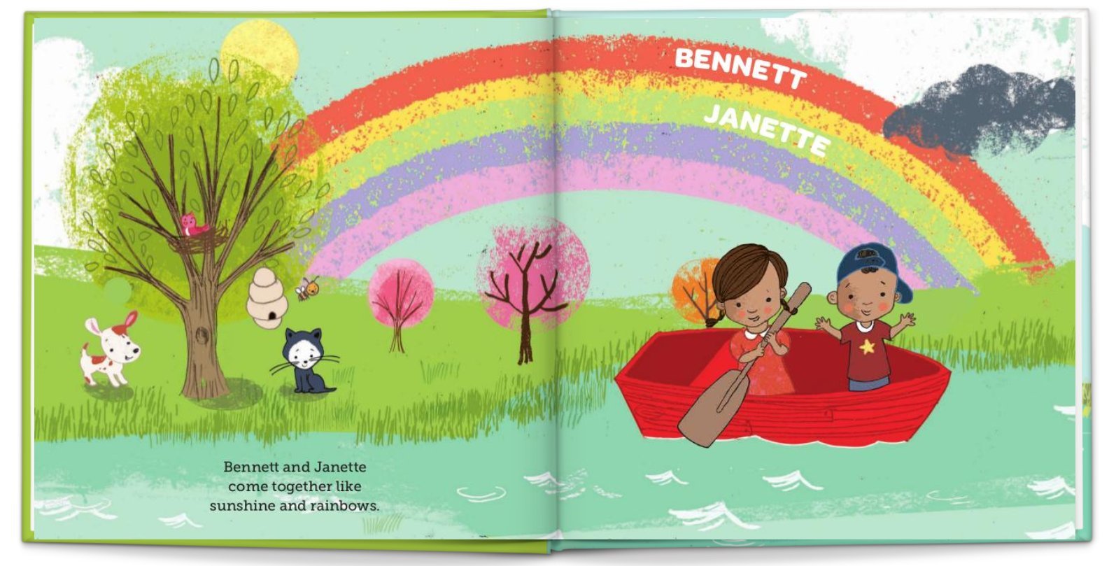 Buy We Go Together Personalized Children’s Book Sibling or Best