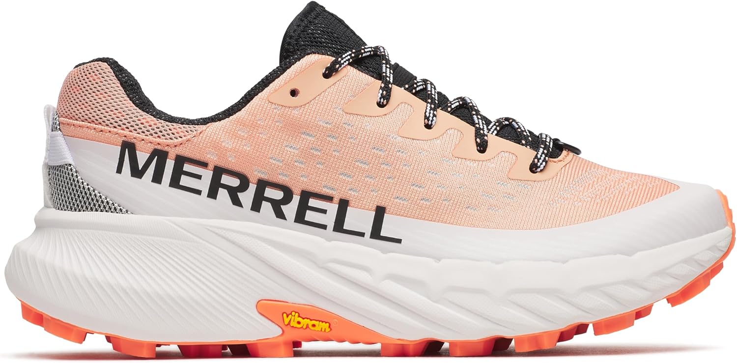 Merrell Women's Agility Peak 5 Sneaker, Salmon, 8.5 - Image 8