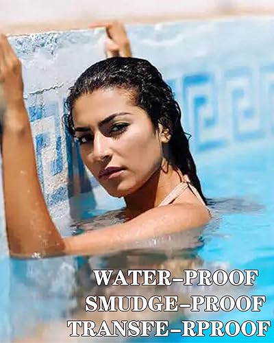 Miniatura 6 de Kit de sellos de cejas y plantillas para cejas, 16 en 1, impermeable, para sellar cejas, pegamento de cera con herramienta para cejas, relleno de