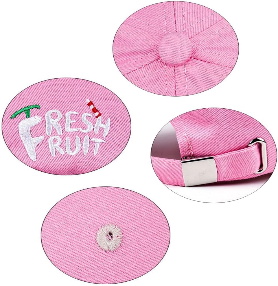 Creative Fresh Fruit Banana Embroidery Baseball Cap Adjustable Cotton Dad Hat - Image 6