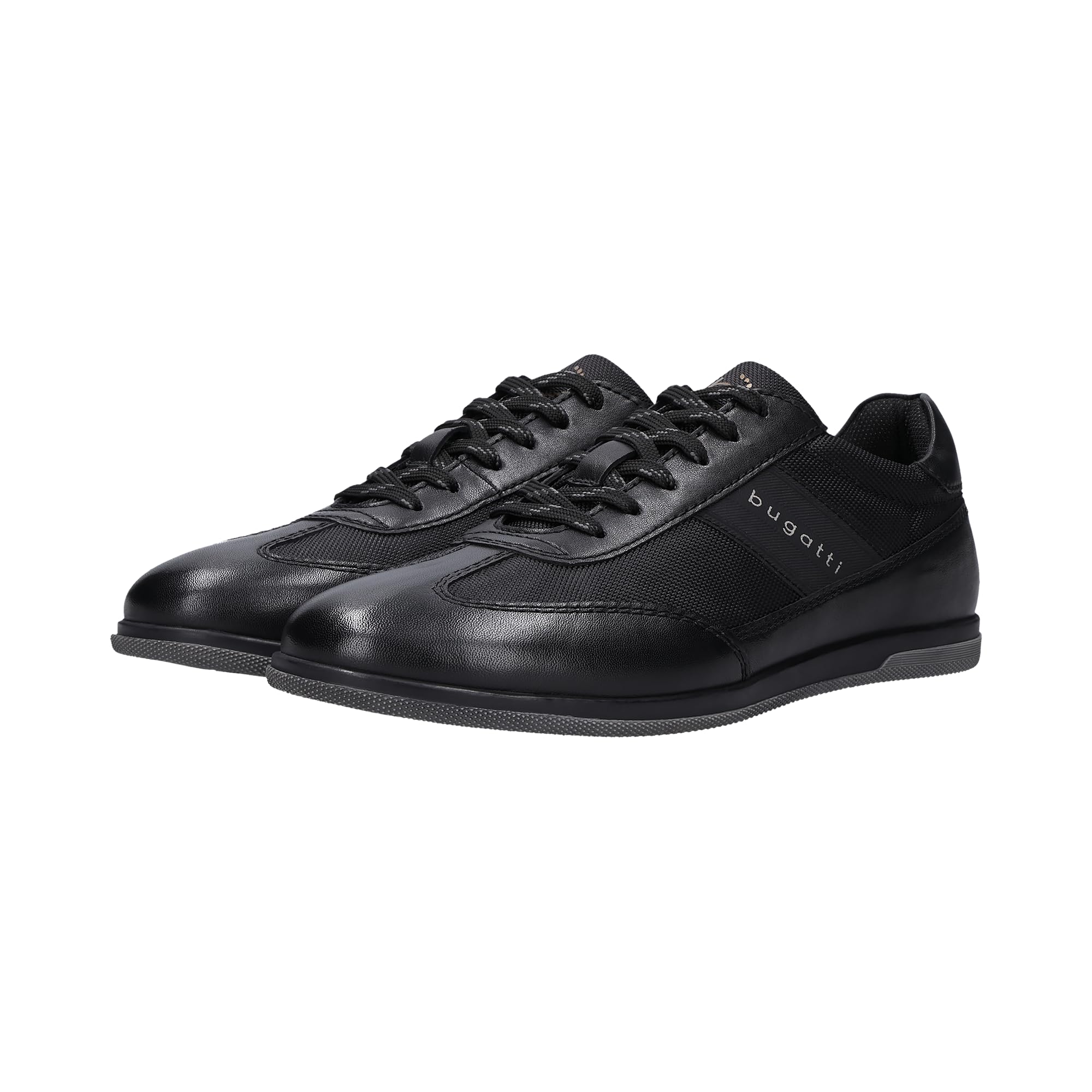 Bugatti Men's Lace-Up 323-AX70 Black/Black, 43