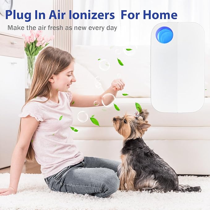 Purificador de Aire Ionico Portatil para Hogar 2 Unidades miniatura 6