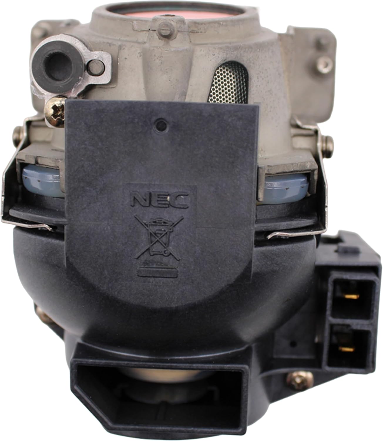 Jaspertronics™ OEM NP02LP Lamp & Housing for NEC Projectors with Philips Bulb Inside - 240 Day Warranty