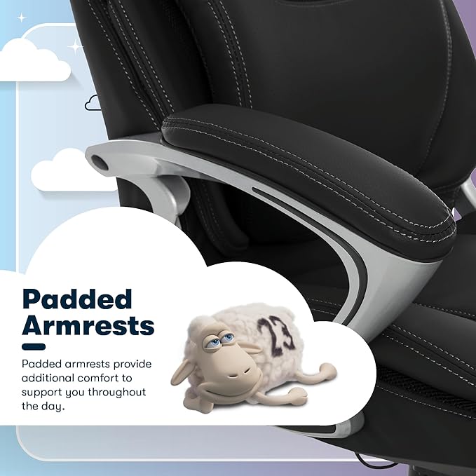 Silla Ejecutiva De Oficina Ergonómica Con Respaldo Ajustable miniatura 6