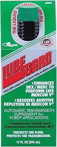 Lubegard 62005 Suplemento fluido de transmisión automática para aplicaciones Ford, 10 oz.