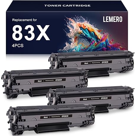 CF283X 83A Toner Cartridges for HP Laserjet