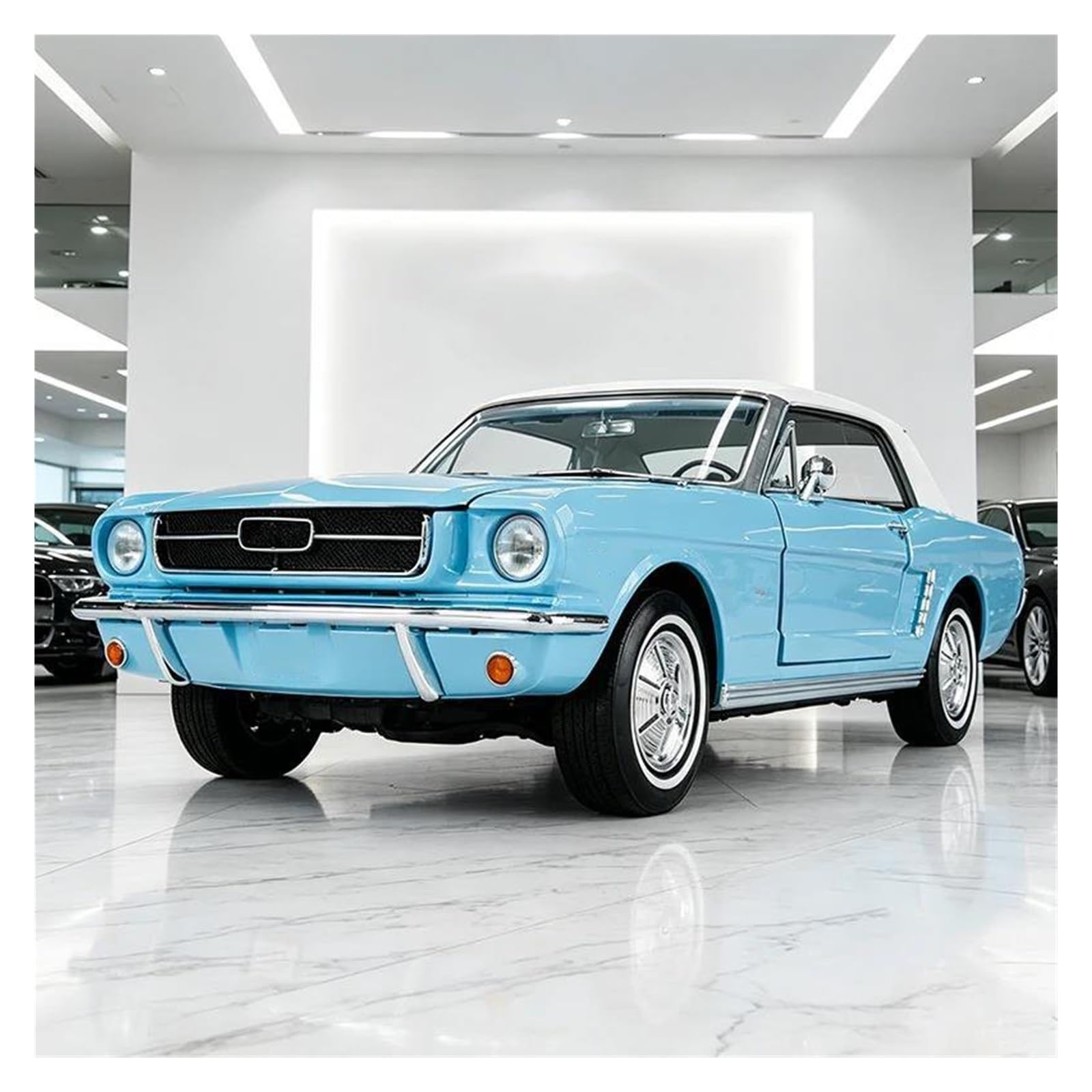 AUDSNI Die-Cast Diecast Car Model For Mustang Diecast Model Car