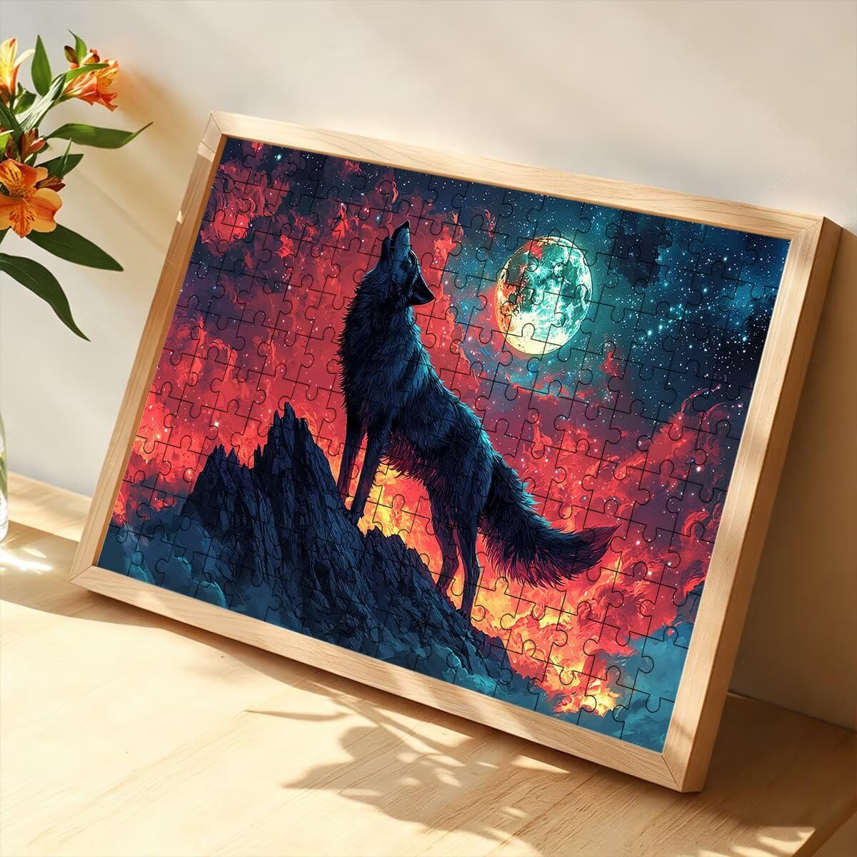 Puzzle 4000 Pezzi Onda, Puzzle Luna, Puzzles in Legno, 141x87cm -1498