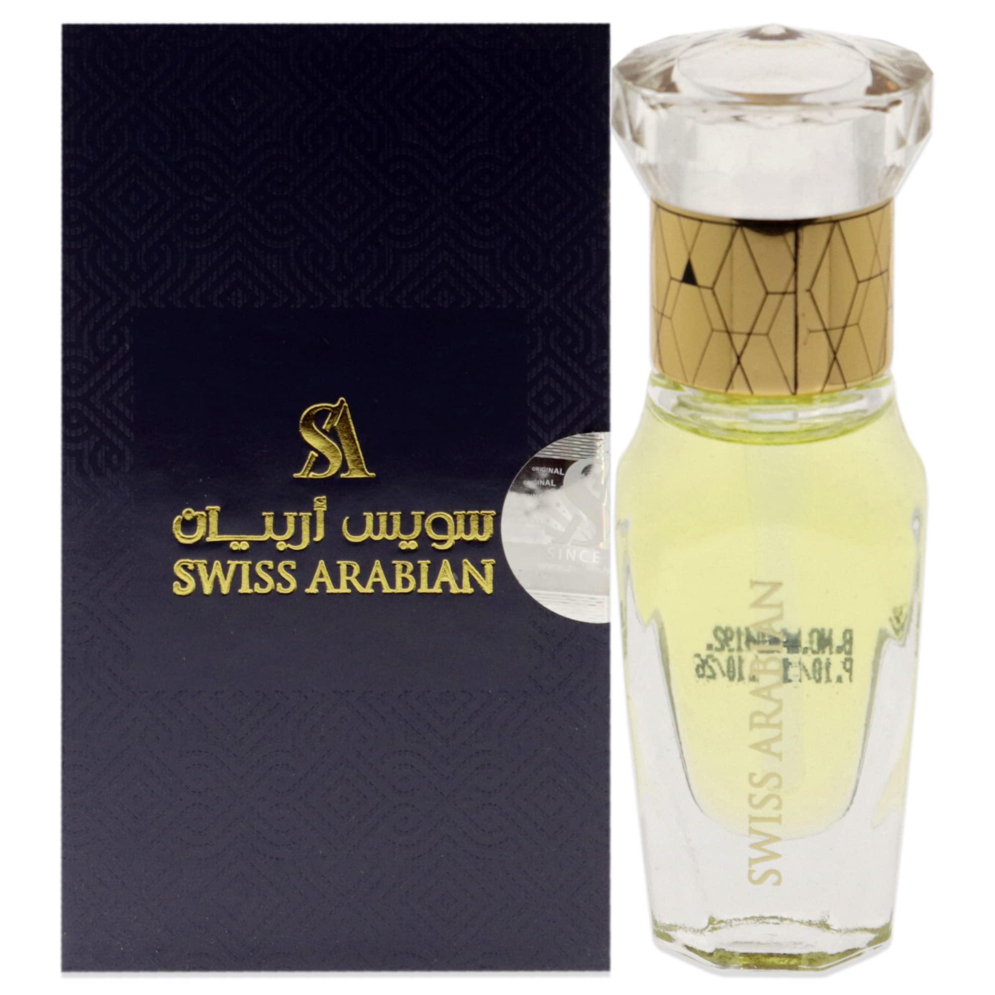 Swiss Arabian Sultan For Unisex - Luxury Products From Dubai - Long Lasting Personal Perfume Oil - A Seductive, Exceptionally Made, Signature Fragrance - The Luxurious Scent Of Arabia - 0.4 Oz