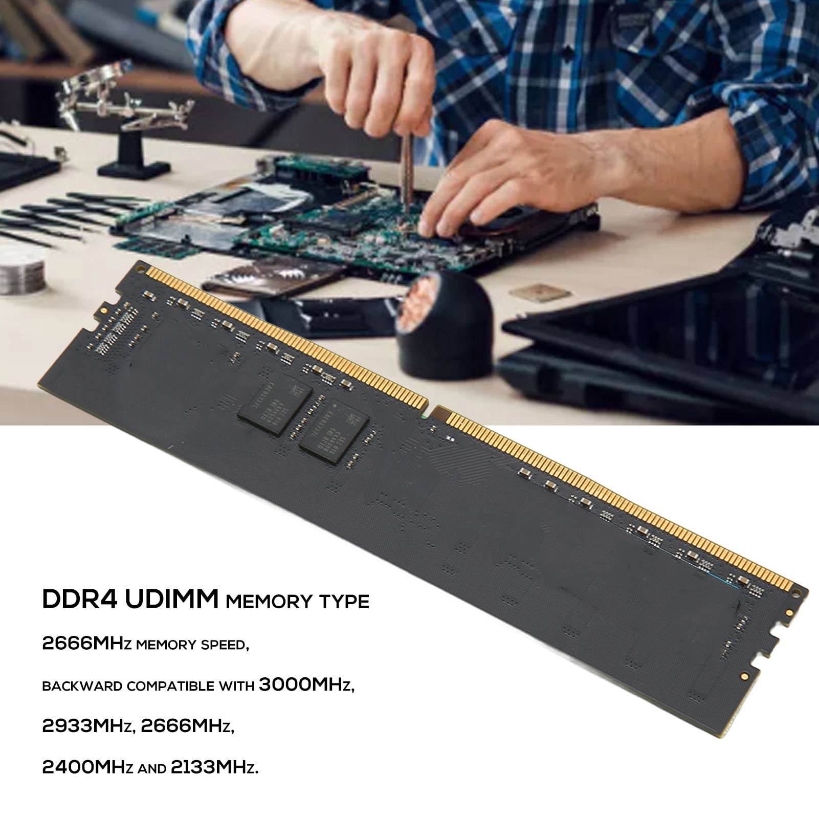 DDR4 Pamięć do Komputerów Stacjonarnych, 3200MHz 288Pin (16GB)
