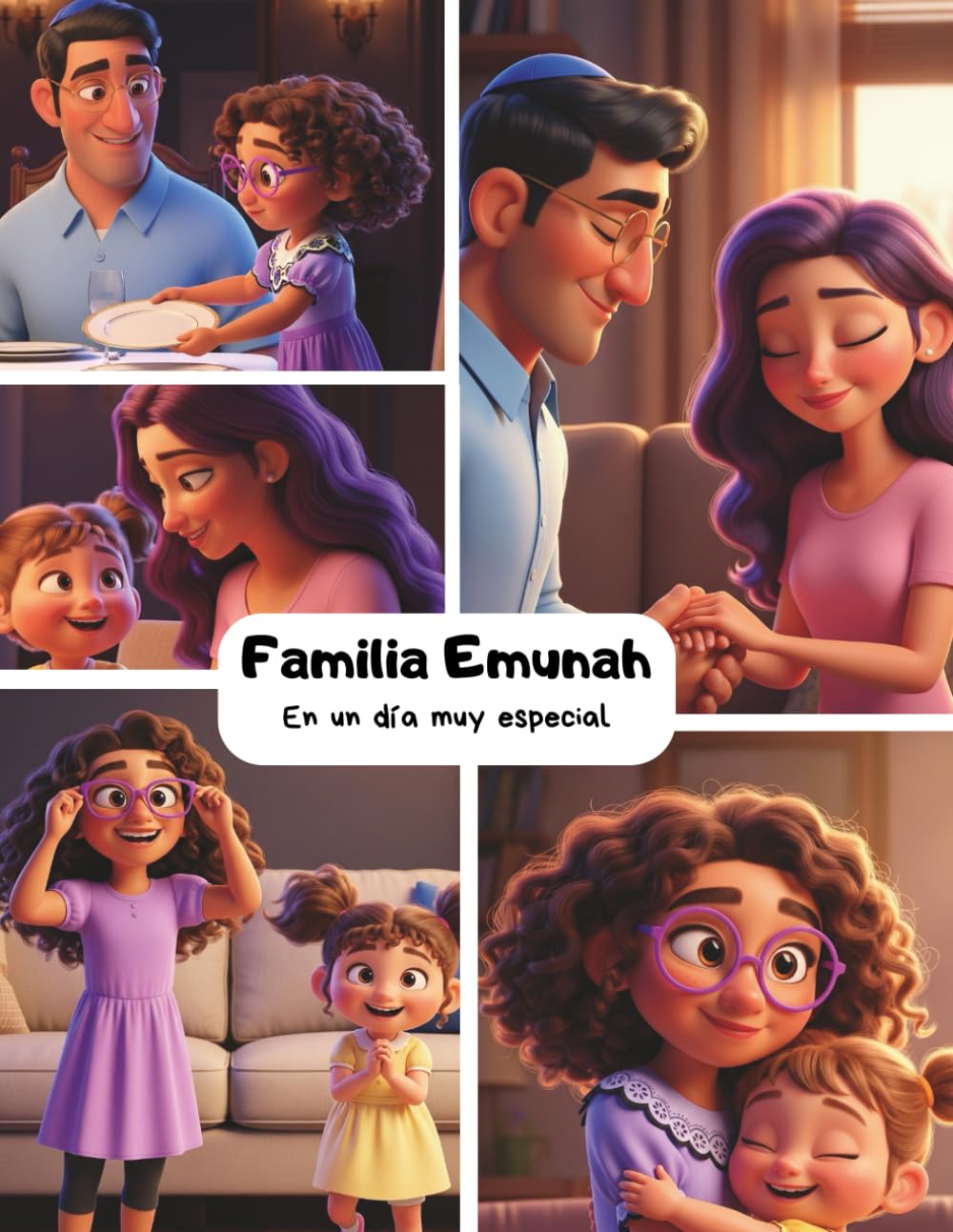 La Familia Emunah: Un cuento infantil sobre la alegría de compartir el Shabat en familia.