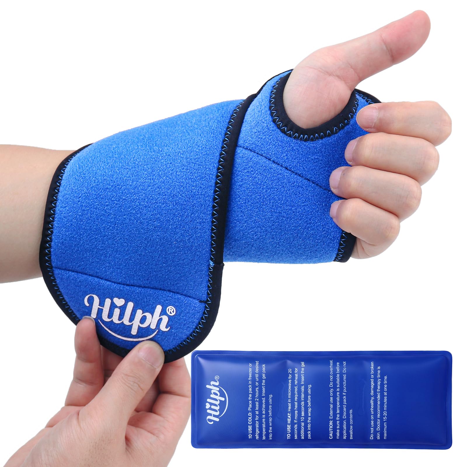 Polsiere A Compressione HiRui, Supporto Per Tunnel Carpale, Tendinite E Artrite, Regolabili Giorno/notte, Per Uomo E Donna, Taglie M (12-16 Cm) E L (16-25 Cm)