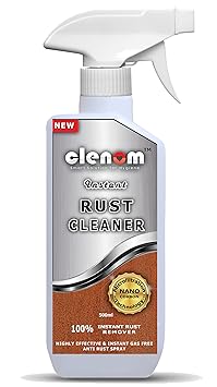 Clenom Powerful Rust Remover Spray for Iron, Alloy, Metal, Rust Cleaning & Protection for Car, Motorcycle, Motor Bike, Kitchen & House (500 ml)