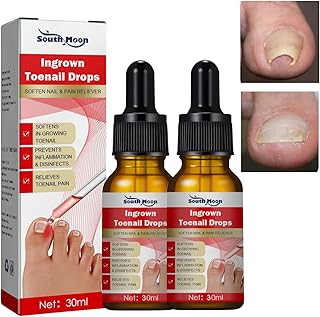 2PCS Ingrown Toenail Treatment,Fungal Nail Treatment,Ingrowth Toenail Correction Treatment Drops,Cuticle Nail Care Oil,Nail Growth Treatment,Ingrowing Toenail Treatment,Anti Paronychia Relief Oil