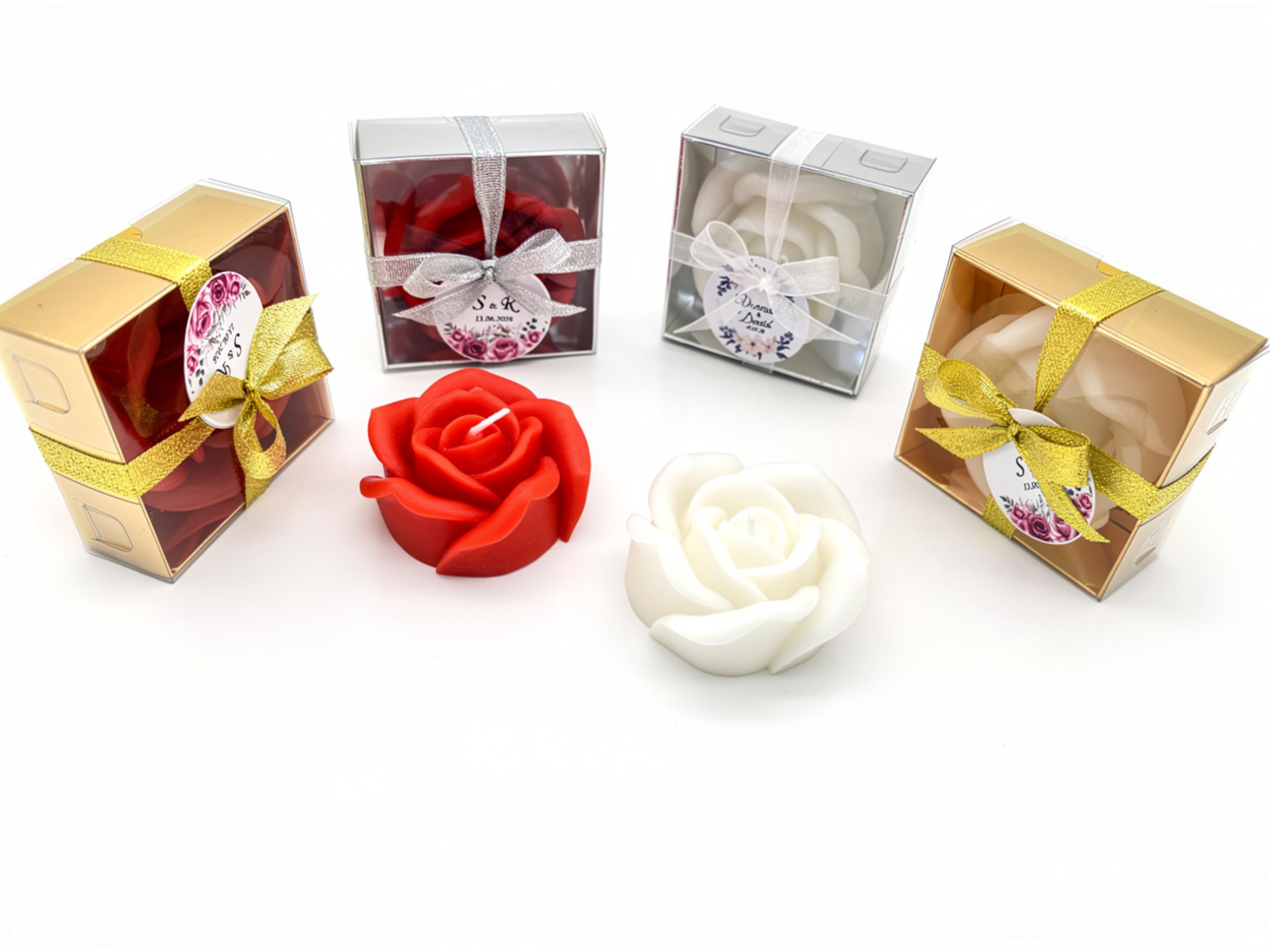 gastgeschenk hochzeit gäste kerze, 100 stück Gastgeschenk für Gäste Personalisierte, taufe geschenk gäste,astgeschenke babyparty,Gastgeschenk für Gäste (Weiß, 100 Stück)